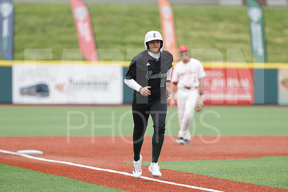 The Eastern Michigan University baseball team compete in the first game of the 2025 MAC Baseball Tournament in Avon, OH on May 21, 2025,  (Photo by:Walt Middleton Photography)
