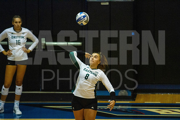 Eastern Michigan University Volleyball compete at the DePaul Invitational vs St Louis University. August 9, 2022