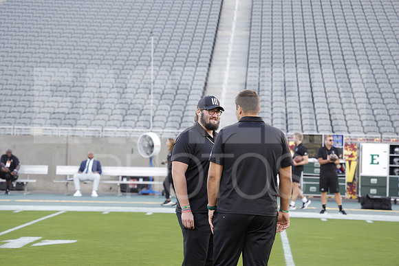 Eastern Michigan University football defeat Arizona State University 30-21 at Sun Devil Stadium, Tempe Arizona. September 17, 2022. (Photo by: Walt Middleton)