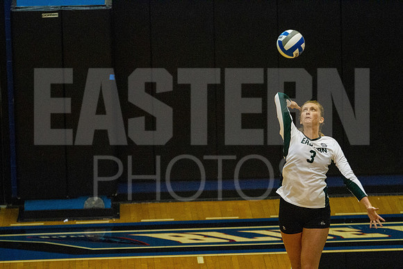 Eastern Michigan University Volleyball compete at the DePaul Invitational vs St Louis University. August 9, 2022