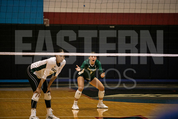 Eastern Michigan University Volleyball compete at the DePaul Invitational vs St Louis University. August 9, 2022