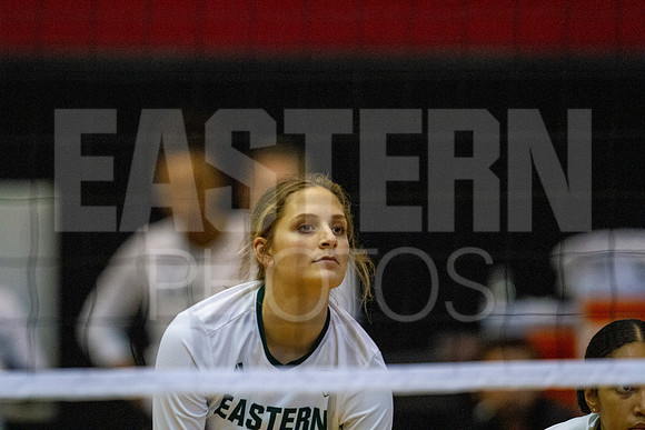 Eastern Michigan University Volleyball compete at the DePaul Invitational vs St Louis University. August 9, 2022