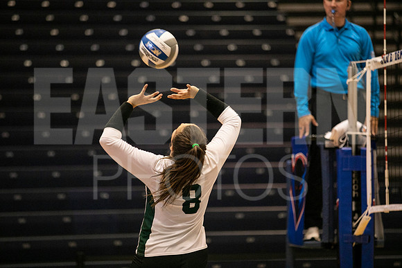 Eastern Michigan University Volleyball compete at the DePaul Invitational vs St Louis University. August 9, 2022