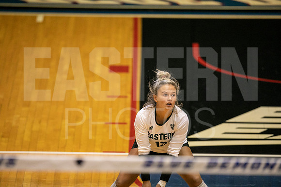 Eastern Michigan University Volleyball compete at the DePaul Invitational vs St Louis University. August 9, 2022