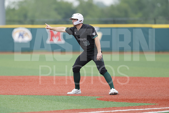 The Eastern Michigan University baseball team compete in the first game of the 2025 MAC Baseball Tournament in Avon, OH on May 21, 2025,  (Photo by:Walt Middleton Photography)