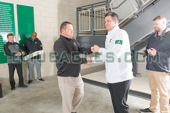 2019 EMU Men's Golf Championship Ring Ceremony
