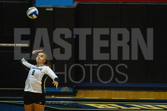 Eastern Michigan University Volleyball compete at the DePaul Invitational vs St Louis University. August 9, 2022