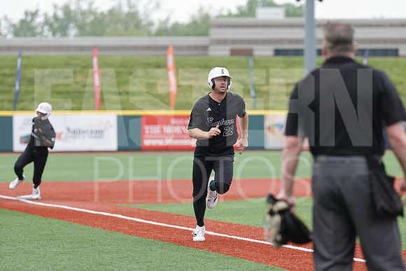 The Eastern Michigan University baseball team compete in the first game of the 2025 MAC Baseball Tournament in Avon, OH on May 21, 2025,  (Photo by:Walt Middleton Photography)