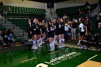 Seniors on Senior Day vs Ball State 11-07-25