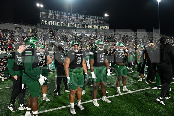 COLLEGE FOOTBALL: NOV 25 Western Michigan at Eastern Michigan