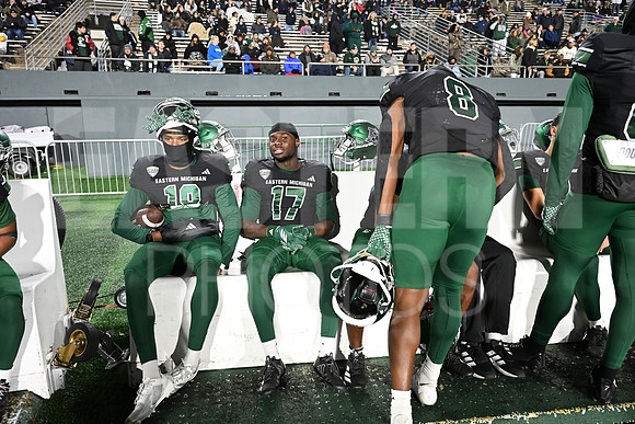 COLLEGE FOOTBALL: NOV 25 Western Michigan at Eastern Michigan