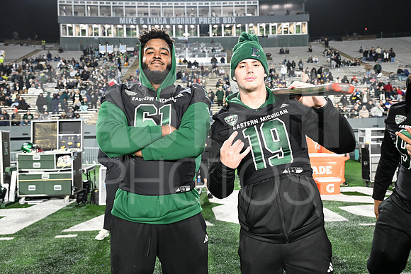 COLLEGE FOOTBALL: NOV 25 Western Michigan at Eastern Michigan