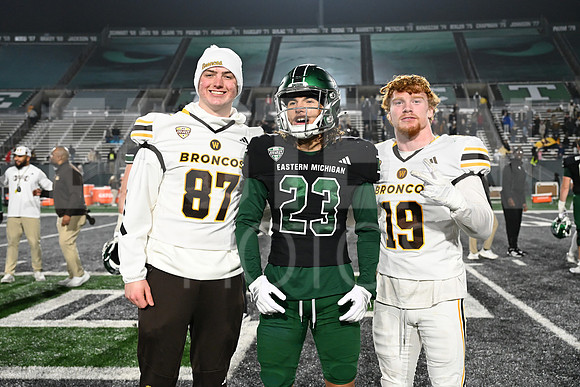 COLLEGE FOOTBALL: NOV 25 Western Michigan at Eastern Michigan