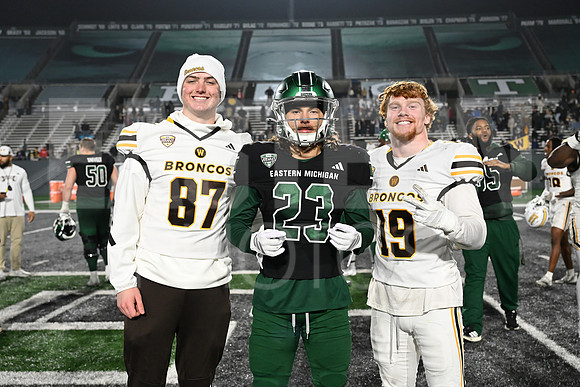 COLLEGE FOOTBALL: NOV 25 Western Michigan at Eastern Michigan