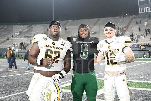 COLLEGE FOOTBALL: NOV 25 Western Michigan at Eastern Michigan