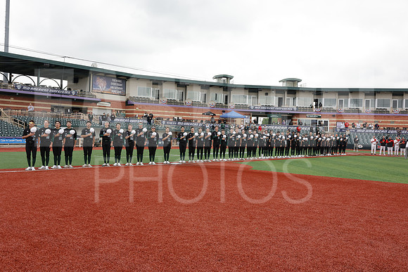 The Eastern Michigan University baseball team compete in the first game of the 2025 MAC Baseball Tournament in Avon, OH on May 21, 2025,  (Photo by:Walt Middleton Photography)
