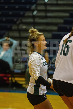 Eastern Michigan University Volleyball compete at the DePaul Invitational vs St Louis University. August 9, 2022
