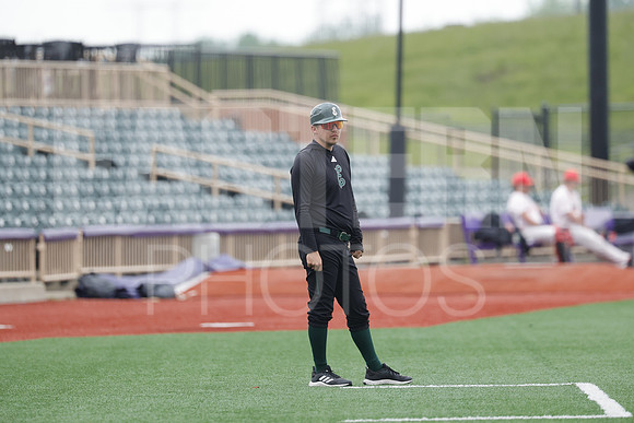 The Eastern Michigan University baseball team compete in the first game of the 2025 MAC Baseball Tournament in Avon, OH on May 21, 2025,  (Photo by:Walt Middleton Photography)
