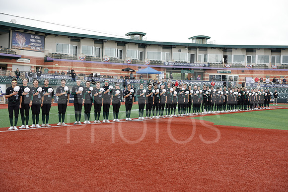 The Eastern Michigan University baseball team compete in the first game of the 2025 MAC Baseball Tournament in Avon, OH on May 21, 2025,  (Photo by:Walt Middleton Photography)