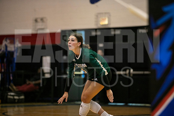 Eastern Michigan University Volleyball compete at the DePaul Invitational vs St Louis University. August 9, 2022