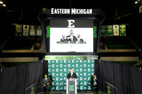 COLLEGE BASKETBALL: APR 13 Eastern Michigan Stan Heath Press Conference
