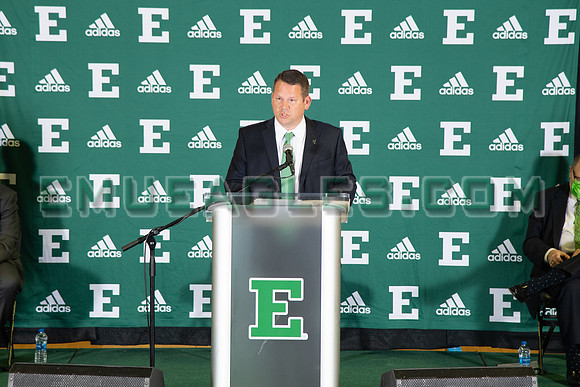 COLLEGE BASKETBALL: APR 13 Eastern Michigan Stan Heath Press Conference