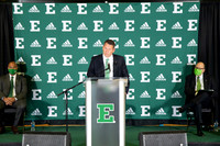 COLLEGE BASKETBALL: APR 13 Eastern Michigan Stan Heath Press Conference