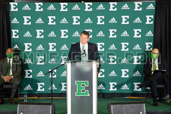 COLLEGE BASKETBALL: APR 13 Eastern Michigan Stan Heath Press Conference