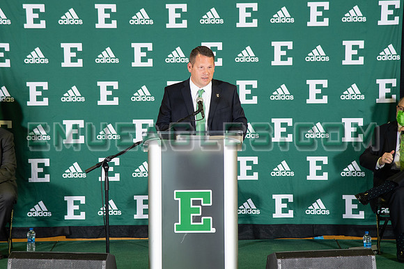 COLLEGE BASKETBALL: APR 13 Eastern Michigan Stan Heath Press Conference