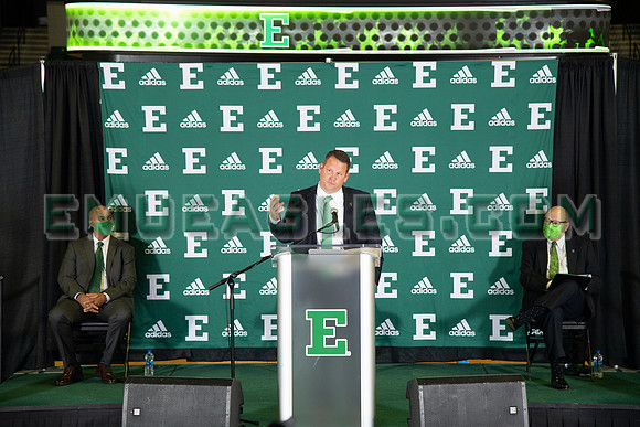 COLLEGE BASKETBALL: APR 13 Eastern Michigan Stan Heath Press Conference