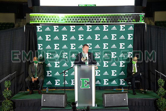 COLLEGE BASKETBALL: APR 13 Eastern Michigan Stan Heath Press Conference