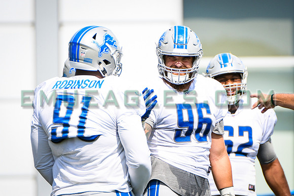 NFL: AUG 02 Lions Training Camp