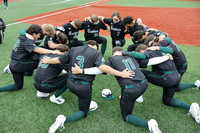 The Eastern Michigan University baseball team compete in the first game of the 2025 MAC Baseball Tournament in Avon, OH on May 21, 2025,  (Photo by:Walt Middleton Photography)