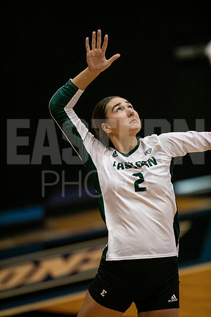 Eastern Michigan University Volleyball compete at the DePaul Invitational vs St Louis University. August 9, 2022
