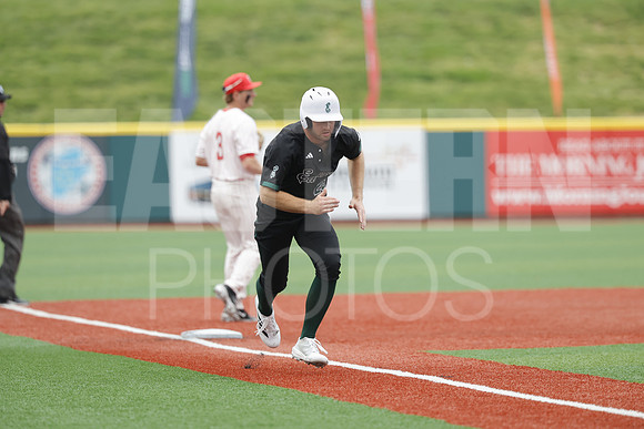 The Eastern Michigan University baseball team compete in the first game of the 2025 MAC Baseball Tournament in Avon, OH on May 21, 2025,  (Photo by:Walt Middleton Photography)
