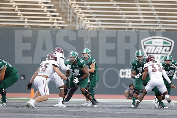 The Eastern Michigan football team defeats eastern Kentucky 42-34 in their home opener. Ypisilanti, 2022. (Photoby; Walt Middleton)