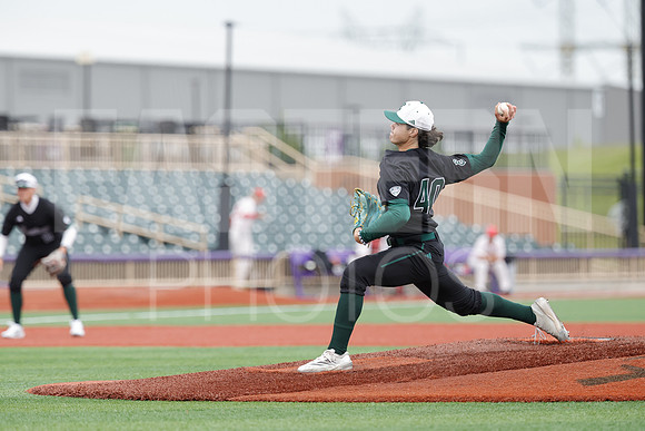The Eastern Michigan University baseball team compete in the first game of the 2025 MAC Baseball Tournament in Avon, OH on May 21, 2025,  (Photo by:Walt Middleton Photography)