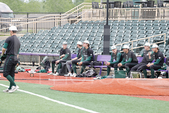 The Eastern Michigan University baseball team compete in the first game of the 2025 MAC Baseball Tournament in Avon, OH on May 21, 2025,  (Photo by:Walt Middleton Photography)