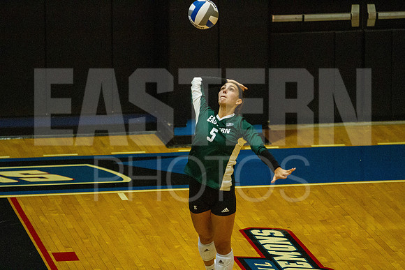 Eastern Michigan University Volleyball compete at the DePaul Invitational vs St Louis University. August 9, 2022