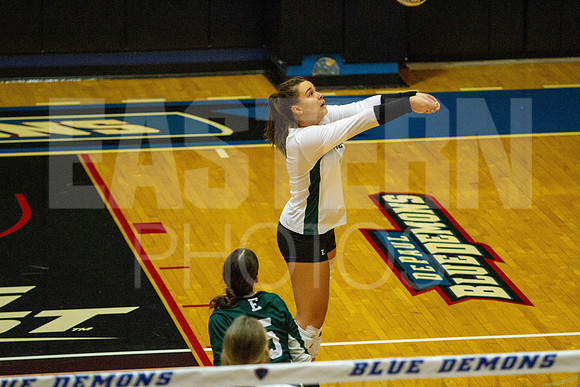 Eastern Michigan University Volleyball compete at the DePaul Invitational vs St Louis University. August 9, 2022