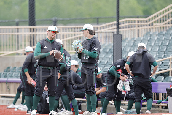 The Eastern Michigan University baseball team compete in the first game of the 2025 MAC Baseball Tournament in Avon, OH on May 21, 2025,  (Photo by:Walt Middleton Photography)