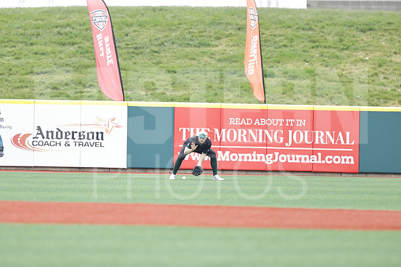 The Eastern Michigan University baseball team compete in the first game of the 2025 MAC Baseball Tournament in Avon, OH on May 21, 2025,  (Photo by:Walt Middleton Photography)