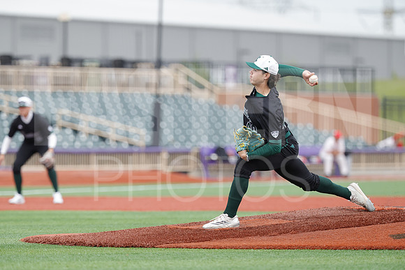 The Eastern Michigan University baseball team compete in the first game of the 2025 MAC Baseball Tournament in Avon, OH on May 21, 2025,  (Photo by:Walt Middleton Photography)