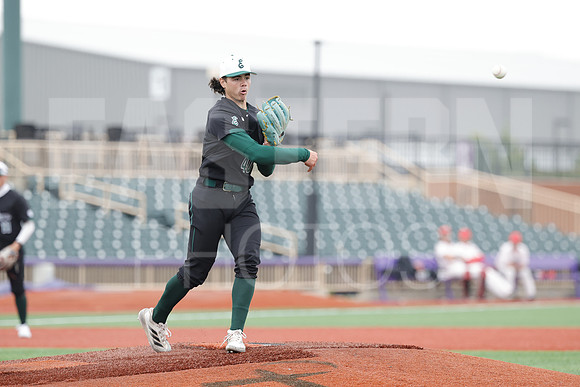 The Eastern Michigan University baseball team compete in the first game of the 2025 MAC Baseball Tournament in Avon, OH on May 21, 2025,  (Photo by:Walt Middleton Photography)