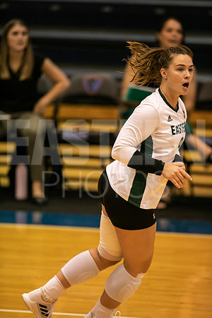 Eastern Michigan University Volleyball compete at the DePaul Invitational vs St Louis University. August 9, 2022