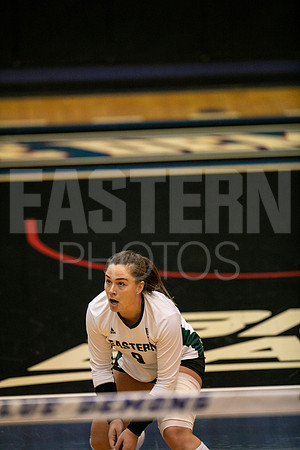 Eastern Michigan University Volleyball compete at the DePaul Invitational vs St Louis University. August 9, 2022