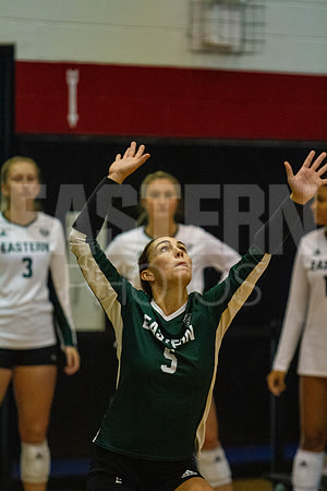 Eastern Michigan University Volleyball compete at the DePaul Invitational vs St Louis University. August 9, 2022