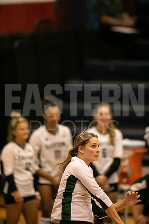 Eastern Michigan University Volleyball compete at the DePaul Invitational vs St Louis University. August 9, 2022