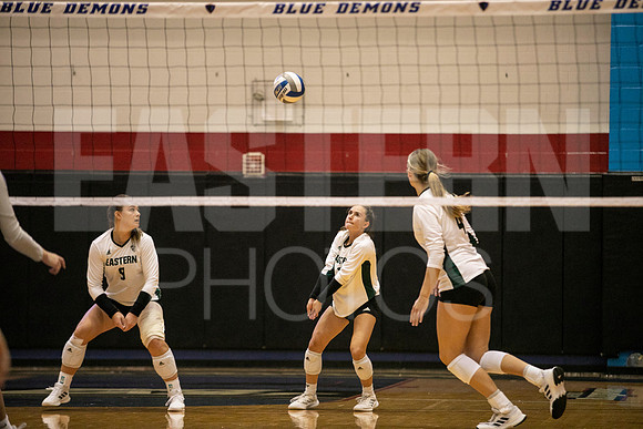 Eastern Michigan University Volleyball compete at the DePaul Invitational vs St Louis University. August 9, 2022
