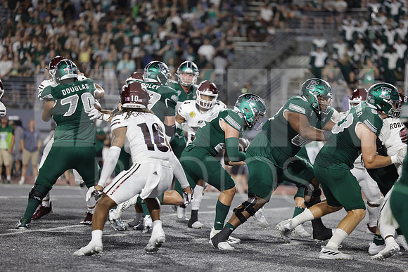 The Eastern Michigan football team defeats eastern Kentucky 42-34 in their home opener. Ypisilanti, 2022. (Photoby; Walt Middleton)